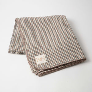 Pure wool blanket | Small checks