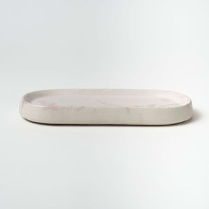 Large pocket tray | Pink Marble