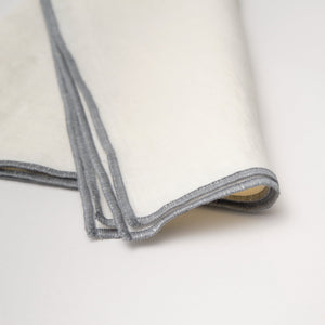 Linen napkin | Steel blue